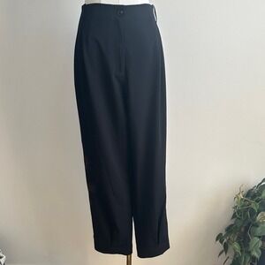 Nwt Disturbia Pleated Embroidered Tailored Trouser Black Dark Romantic Goth 10